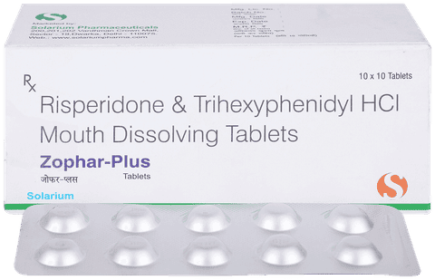 Zophar Plus 3mg/2mg Tablet