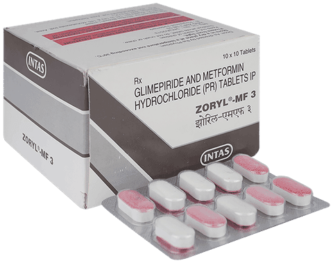 Zoryl MF 3 Tablet