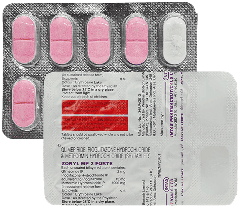 Zoryl MP 2 Forte Tablet SR