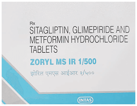 Zoryl MS IR 1/500 Tablet