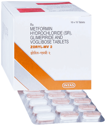 Zoryl MV 2 Tablet SR