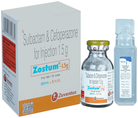 Zostum 1.5gm Injection