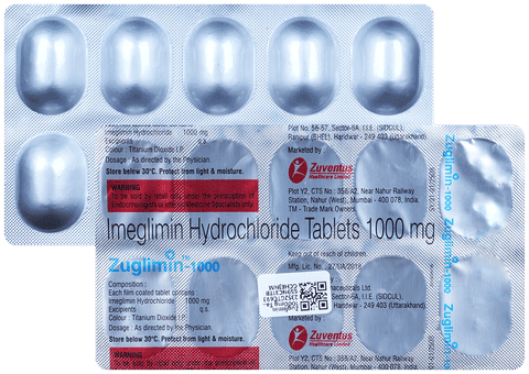 Zuglimin 1000mg Tablet
