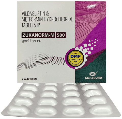 Zukanorm M 500 Tablet