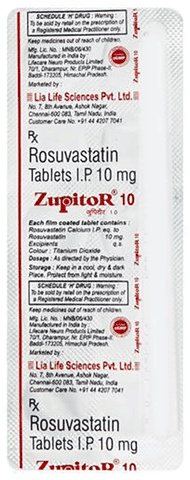 Zupitor 10mg Tablet
