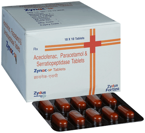 Zynac SP 100mg/325mg/15mg Tablet