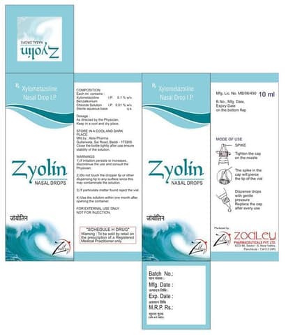 Zyolin Nasal Drops