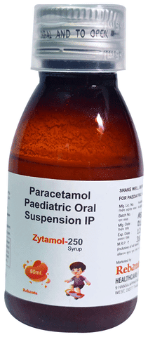 Zytamol 250 Oral Suspension