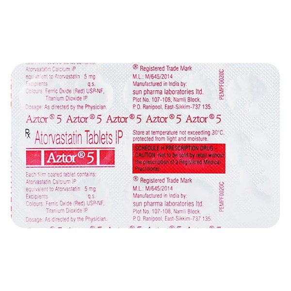 AZTOR 5MG TAB 