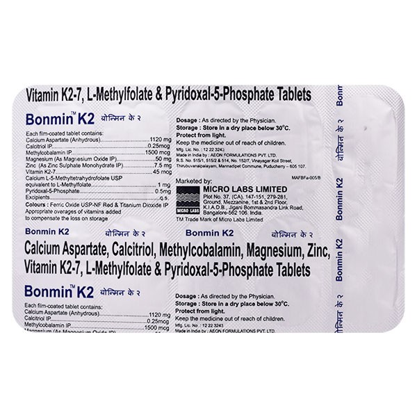 BONMIN K2 TABS