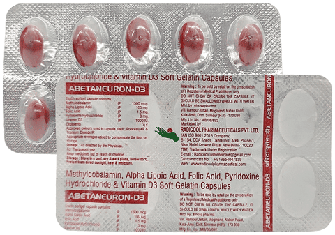 Abetaneuron-D3 Soft Gelatin Capsule