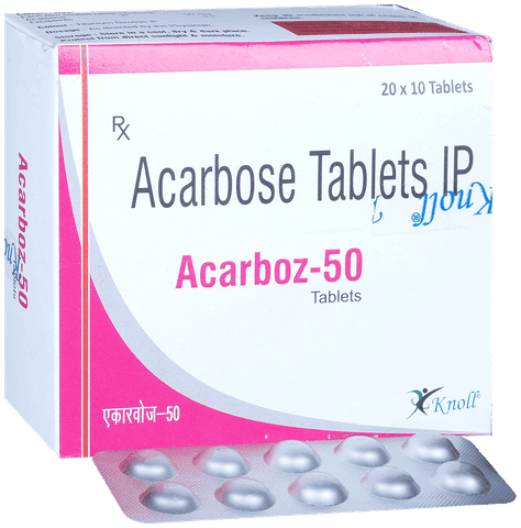 Acarboz 50mg Tablet