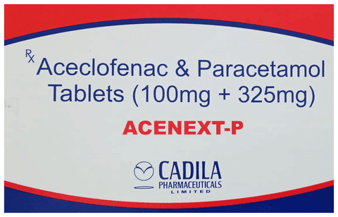 Acenext P 100mg/325mg Tablet
