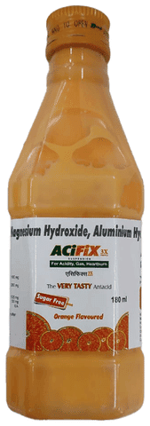 Acifix 3X Suspension Sugar Free Orange