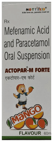 Actopar-M Forte Oral Suspension Mango