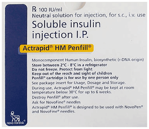 Actrapid HM Solution for Injection