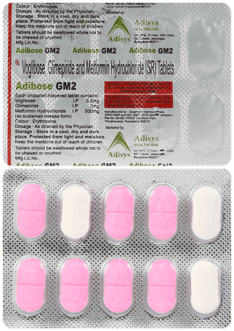 Adibose GM2 Tablet SR