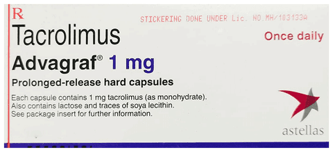 Advagraf 1mg Capsule PR (10 Capsules each)