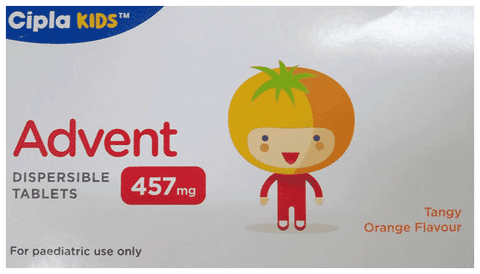 Advent 457mg Tablet DT Tangy Orange