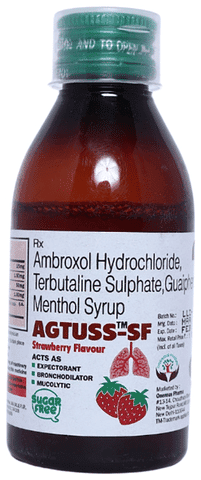 Agtuss-SF Syrup Strawberry Sugar Free