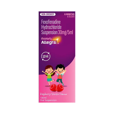 Allegra Suspension Raspberry & Vanilla