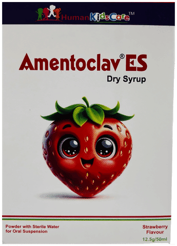 Amentoclav ES Dry Syrup Strawberry