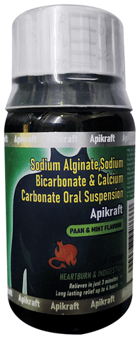 Apikraft Oral Suspension Paan and Mint flavour Sugar Free