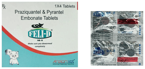 AreionVet Feli-D Deworming Tablet for Cats