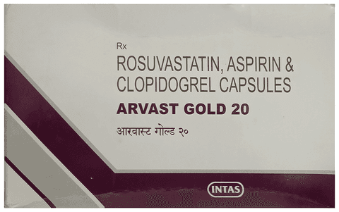 Arvast Gold 75mg/20mg/75mg Capsule