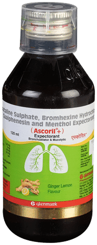 ASCoril plus Expectorant Ginger Lemon