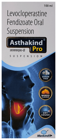 Asthakind Pro Oral Suspension Mango Sugar Free