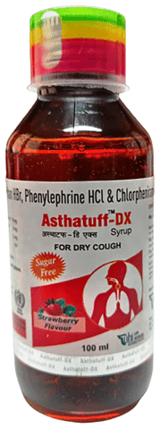 Asthatuff-DX Syrup Strawberry Sugar Free