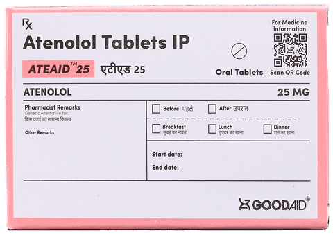 Ateaid 25 Tablet