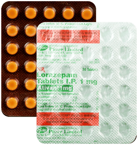 Ativan 1mg Tablet
