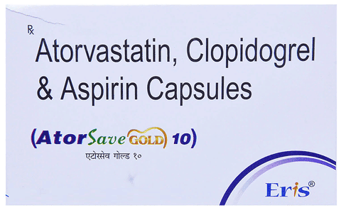 Atorsave Gold 75mg/10mg/75mg Capsule