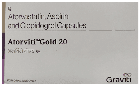 Atorviti Gold 20 Capsule