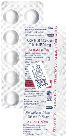 Atrastin 20mg Tablet