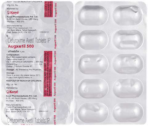Augxetil 500mg Tablet