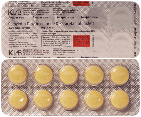Avapar Tablet