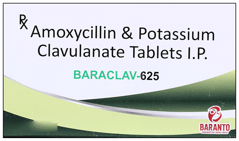 Baraclav 625 Tablet