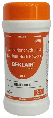 Beklair High Fiber Orange Sugar Free
