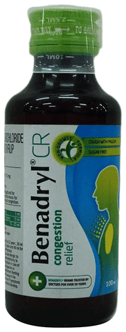 Benadryl CR Congestion Relief Syrup