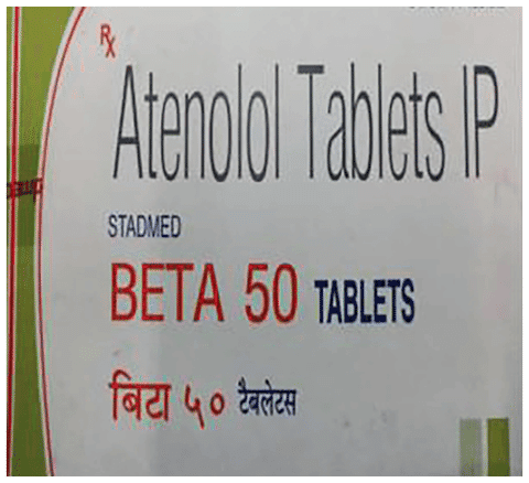 Beta 50mg Tablet
