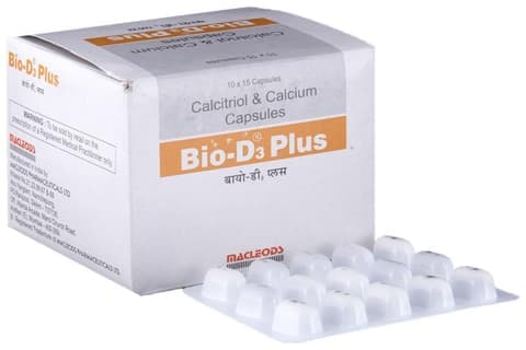 Bio-D3 Plus Calcium & Calcitriol Soft Gelatin Capsule