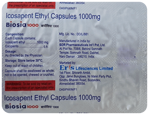 Biosia 1000 Capsule