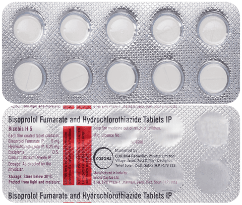 Bisobis H 5mg/6.25mg Tablet