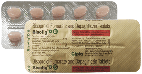 Bisofig D 10mg/5mg Tablet