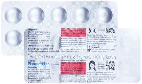 Bisonext T 2.5mg/40mg Tablet