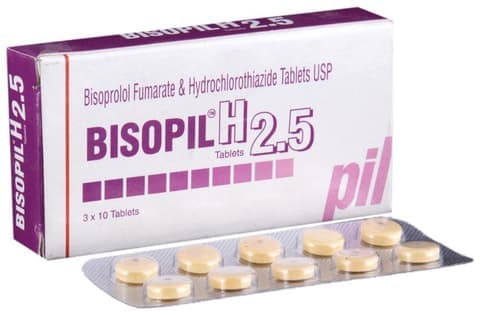 Bisopil H 2.5 Tablet