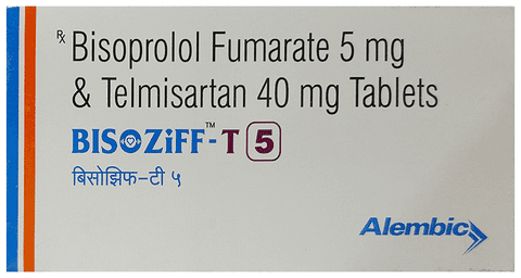 Bisoziff T 5mg/40mg Tablet